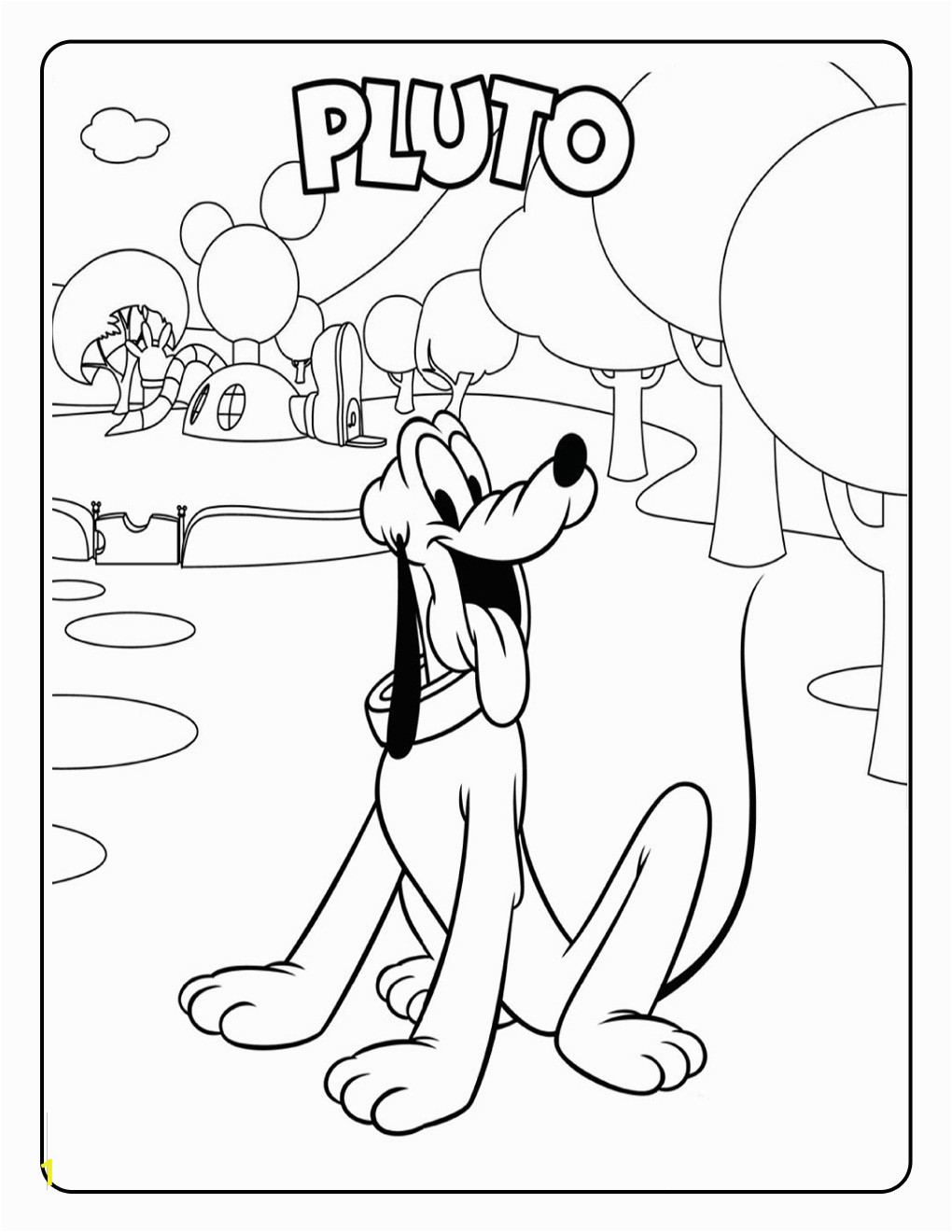 mickey mouse clubhouse toodles coloring pages