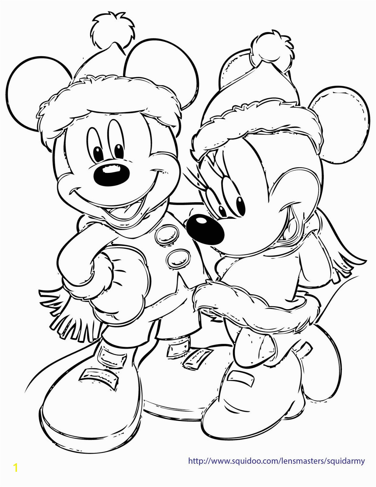 free christmas coloring pages