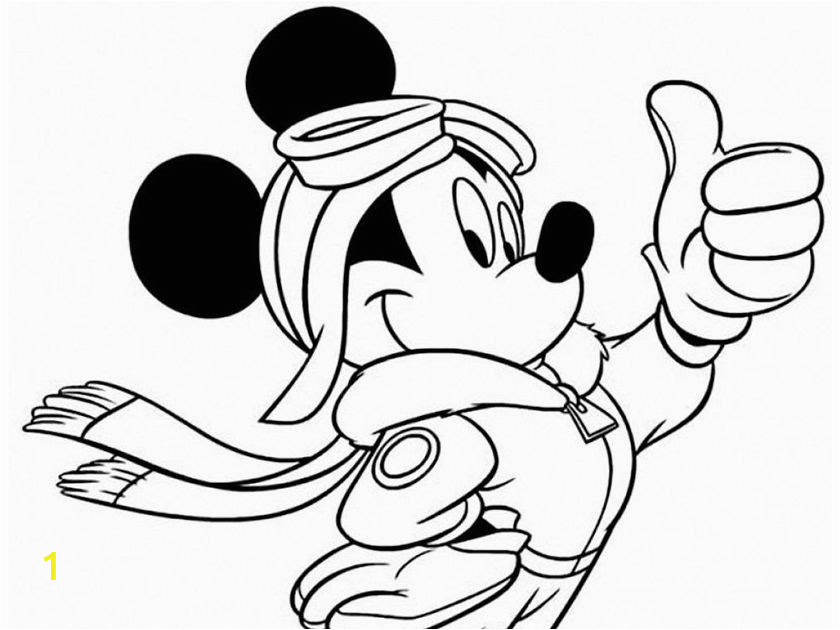 mickey mouse baseball coloring pages
