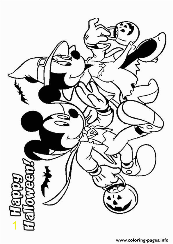 the mickey and minnie mouse disney halloween printable coloring pages book