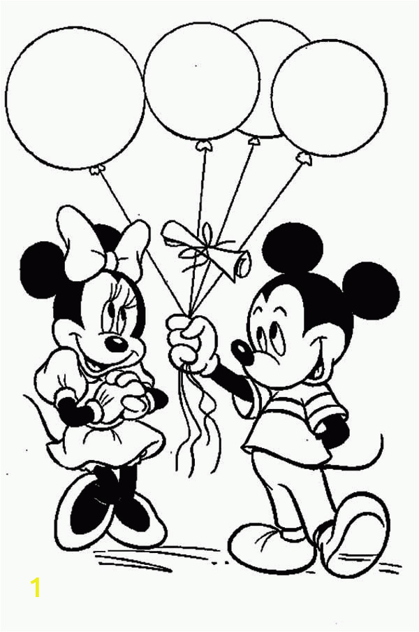 print mickey mouse coloring pages