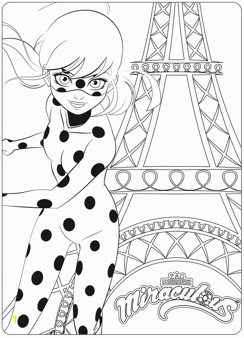 miraculous coloring pages