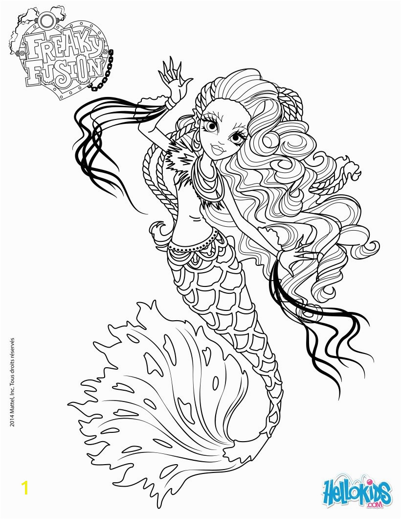 monster high freaky fusion sirena von boo