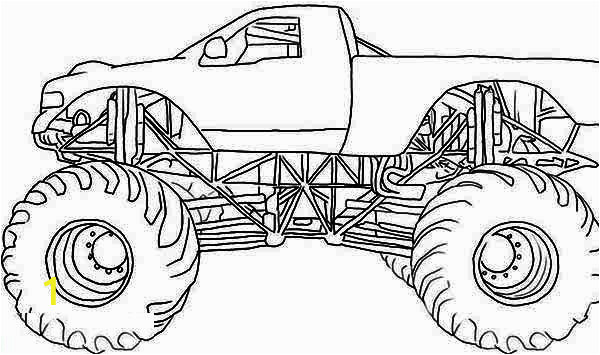 monster mutt rottweiler monster truck coloring page 2