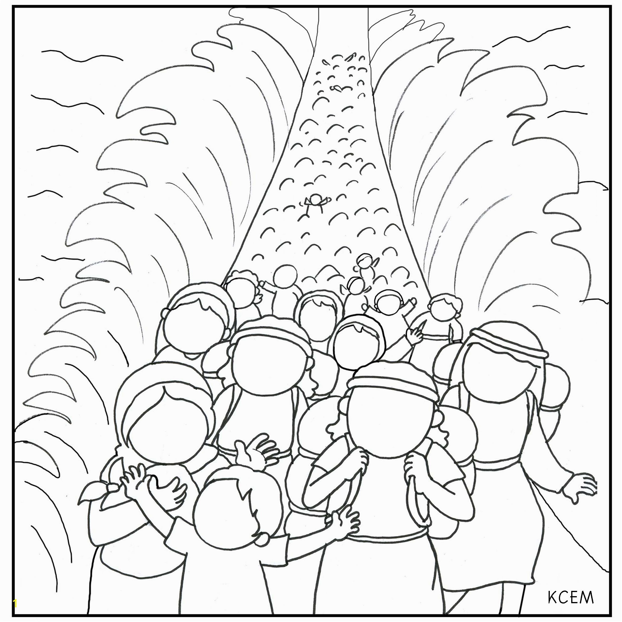 Moses Parting the Red Sea Coloring Page Moses Parting the Red Sea Coloring Page Coloring Home