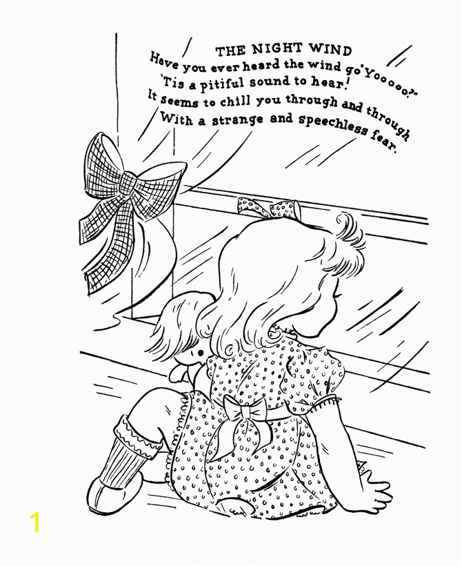 mother goose nursery rhymes coloring pages