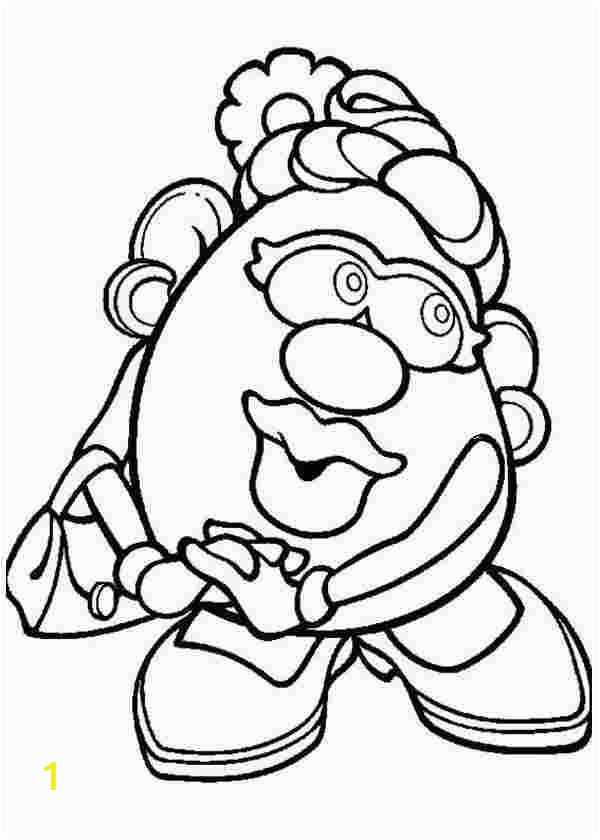 Mr and Mrs Potato Head Coloring Pages Mr and Mrs Potato Head Coloring Pages Stackbookmarksfo