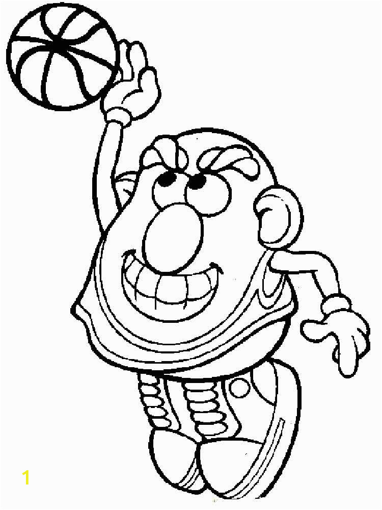 mr potato head coloring pages