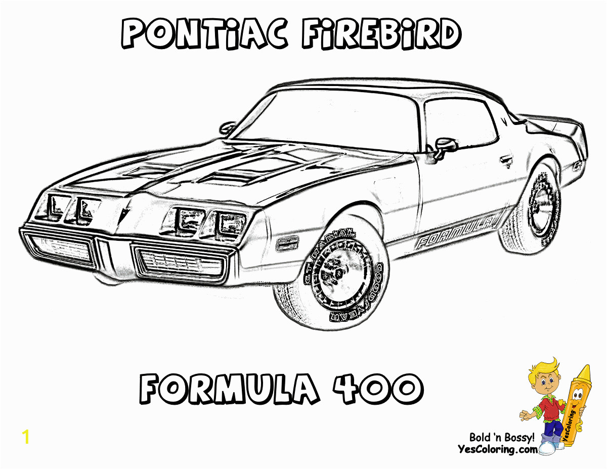 hot rod coloring pages to print