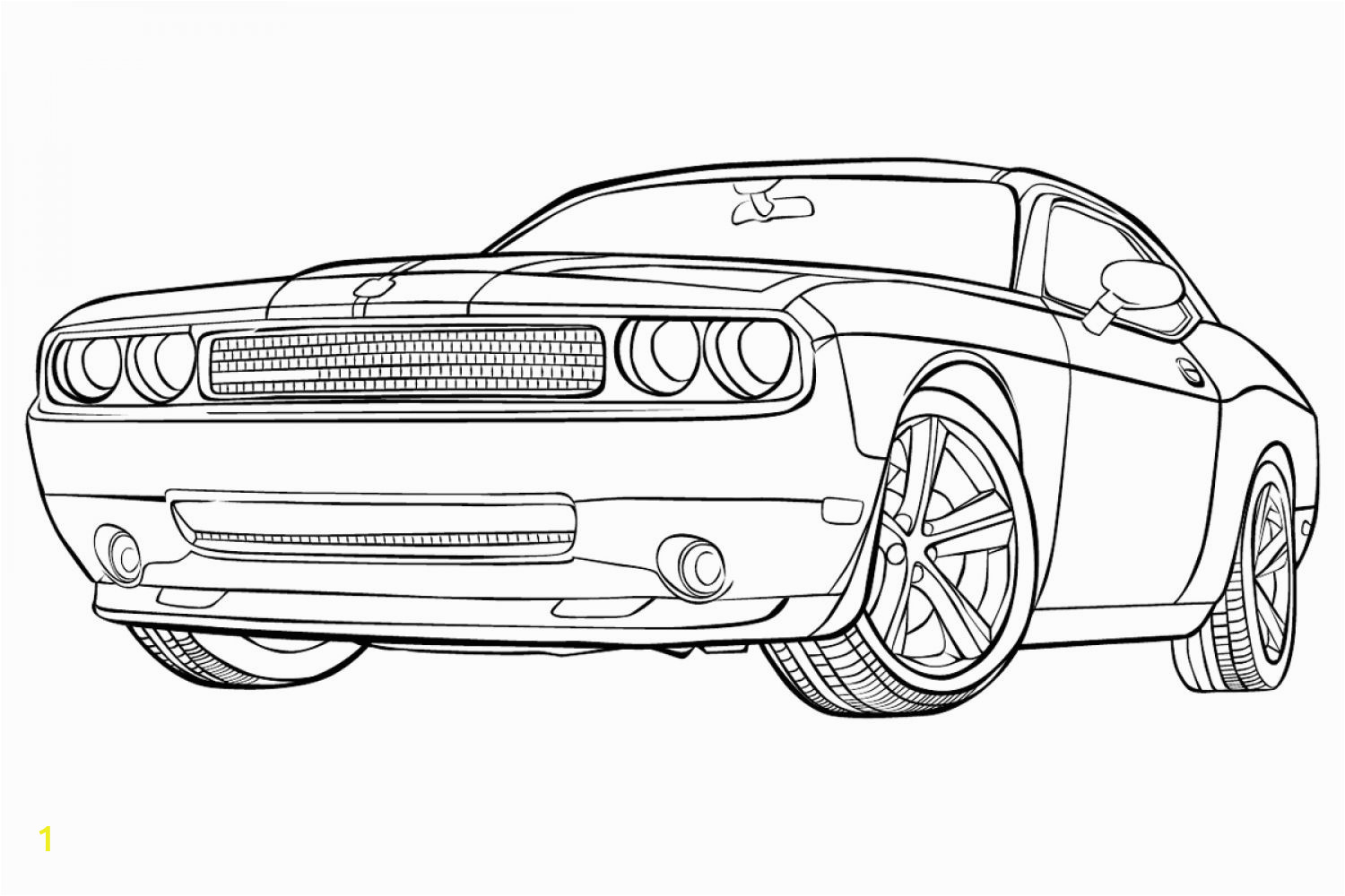 Muscle Car Coloring Pages to Print Muscle Car Coloring Pages to and Print for Free