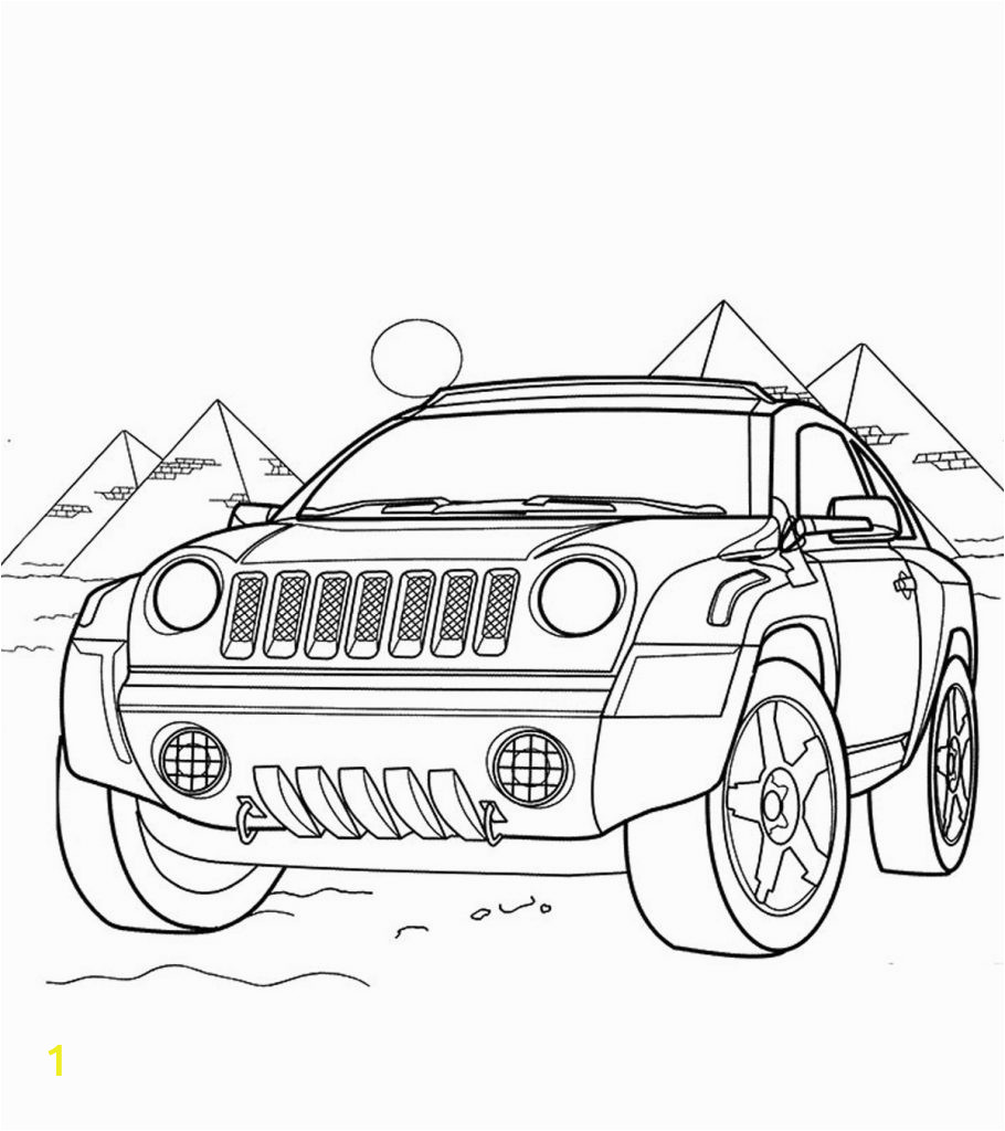 best muscle car coloring pages for your toddler