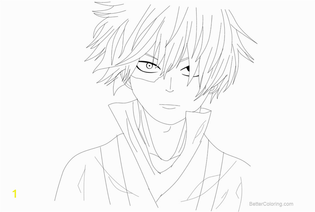 shoto todoroki from boku no hero academia coloring pages by xsilverxbulletx