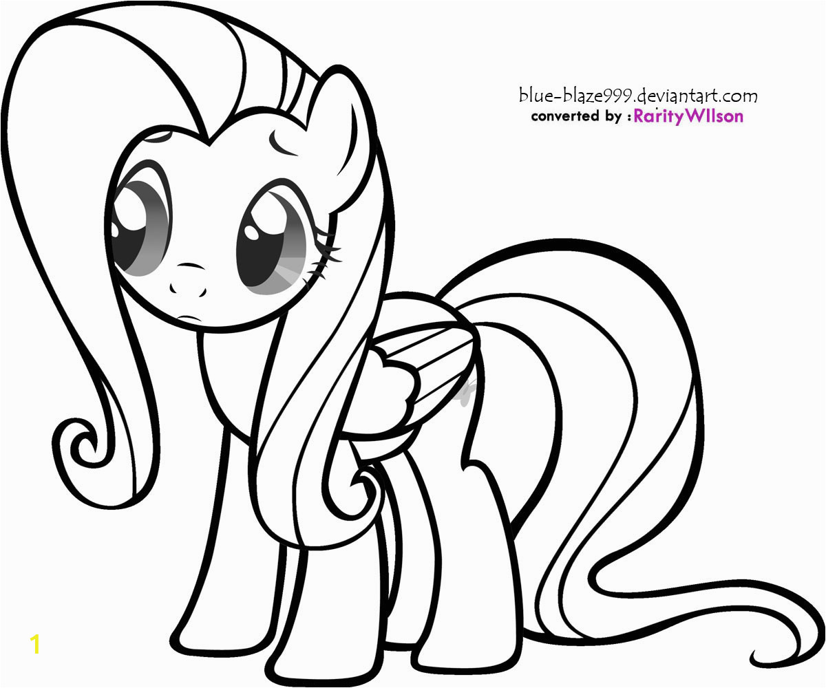 my little pony fluttershy coloring pages