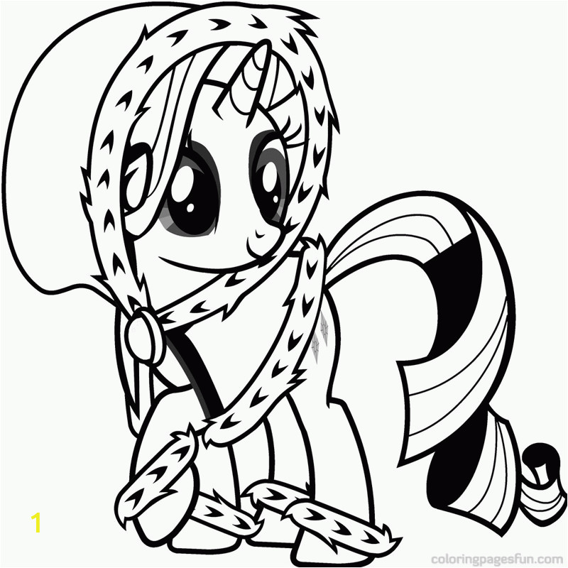 christmas my little pony coloring pages