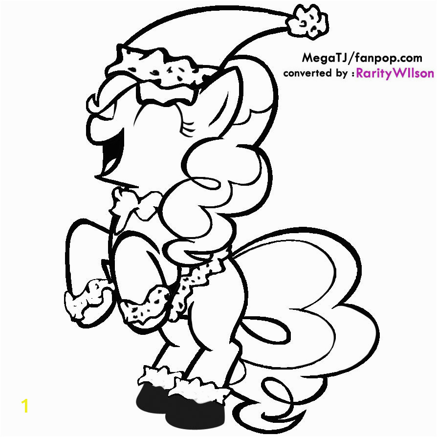 my little pony christmas coloring pages