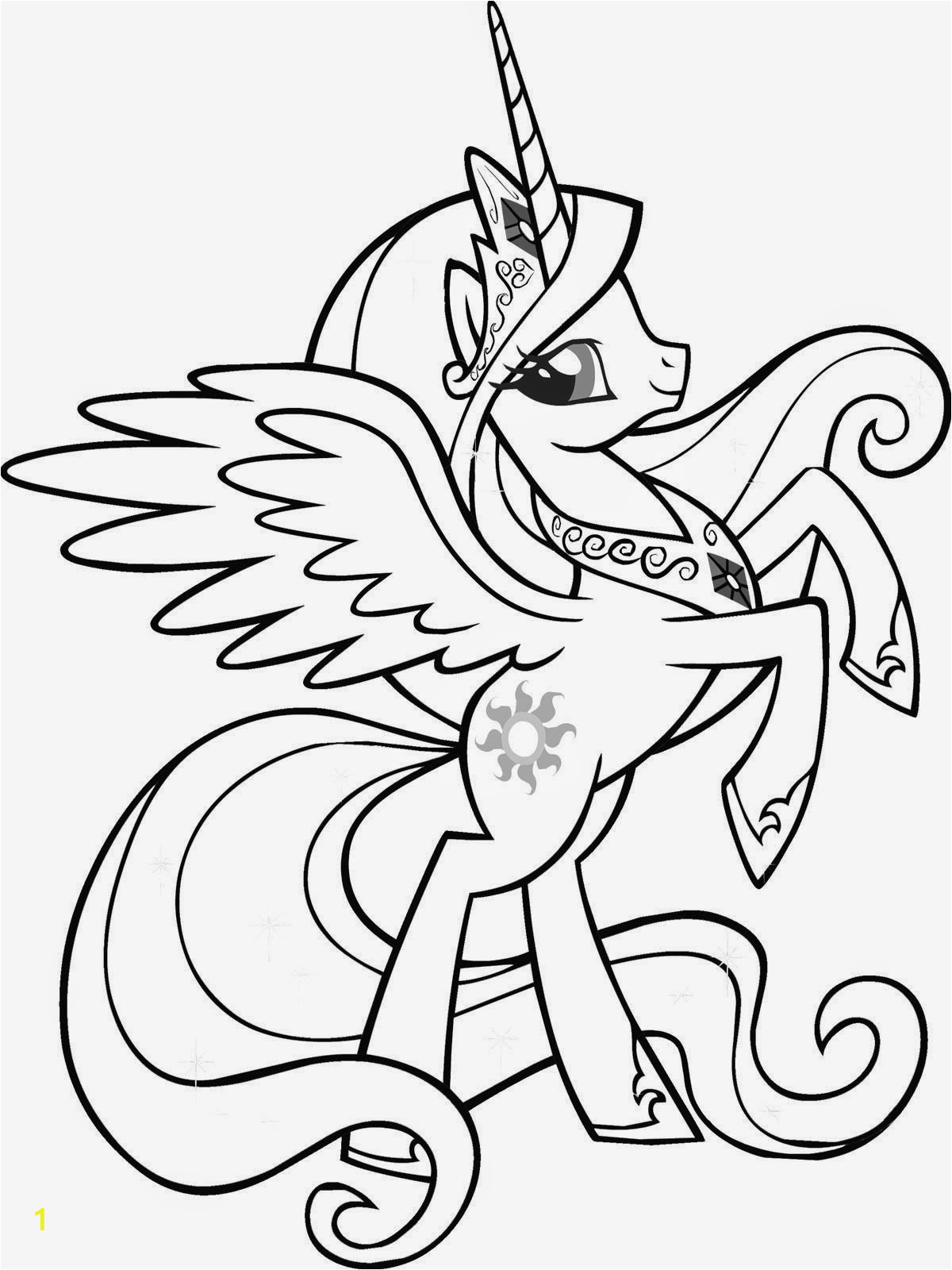 my little pony free printable coloring