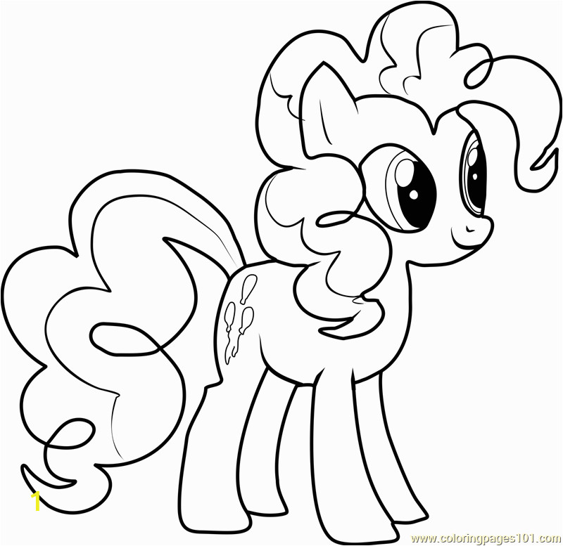 pinkie pie coloring page