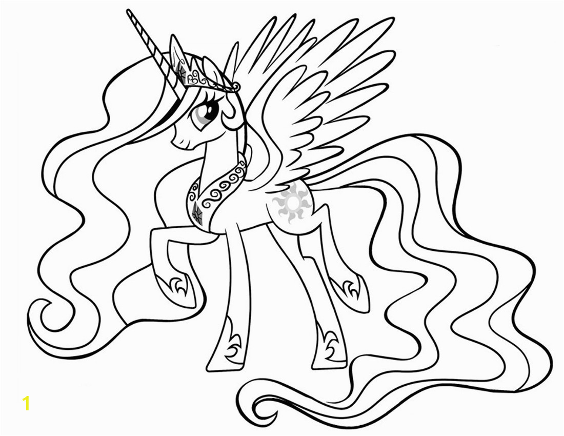 princess celestia coloring pages