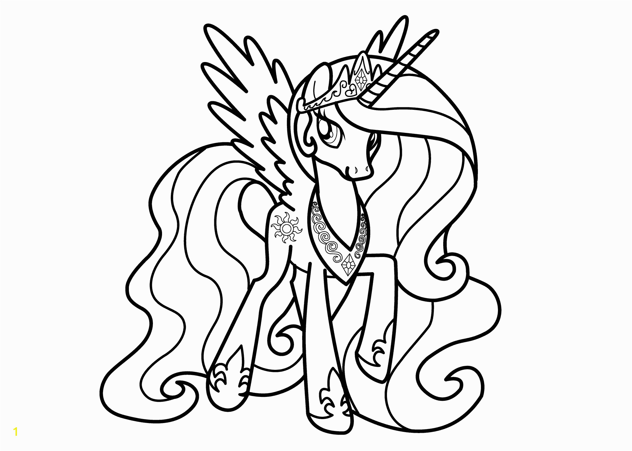 My Little Pony Coloring Pages Princess Celestia Princess Celestia Coloring Pages Best Coloring Pages for