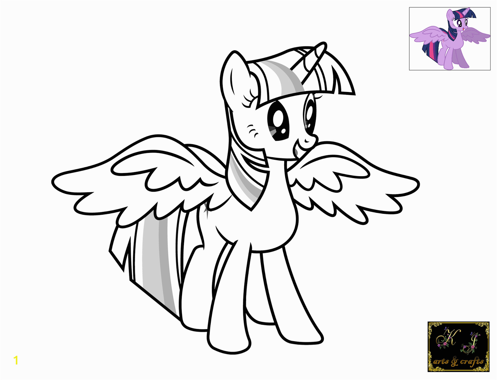 twilight sparkle coloring pages