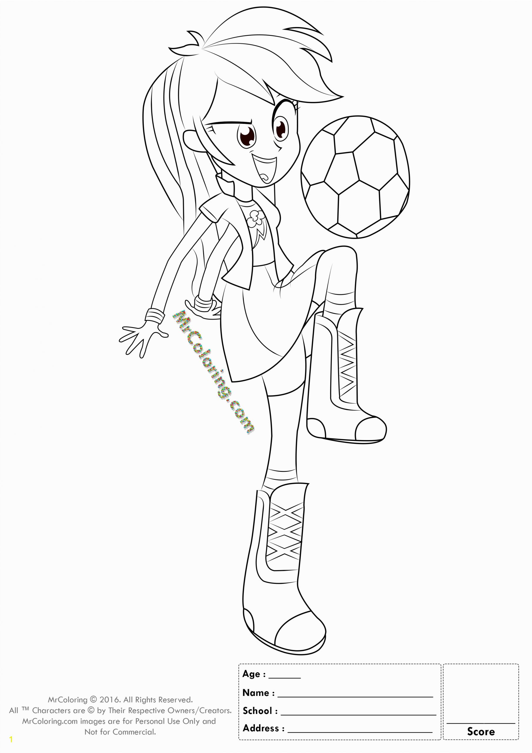 my little pony coloring pages rainbow dash equestria girls