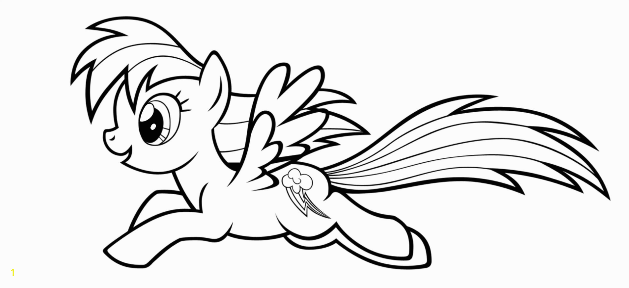 colorful rainbow dash coloring pages extend kids imagination