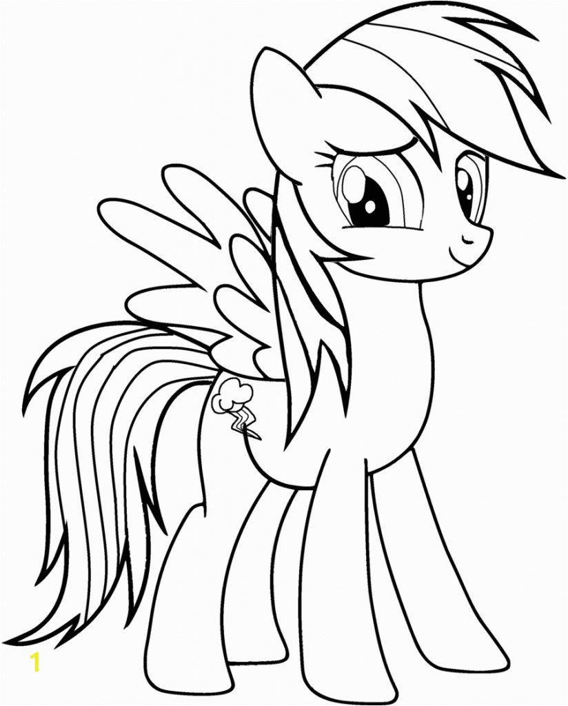 rainbow dash coloring pages