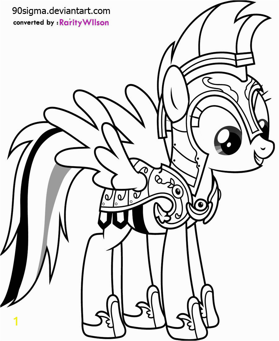 rainbow dash coloring pages