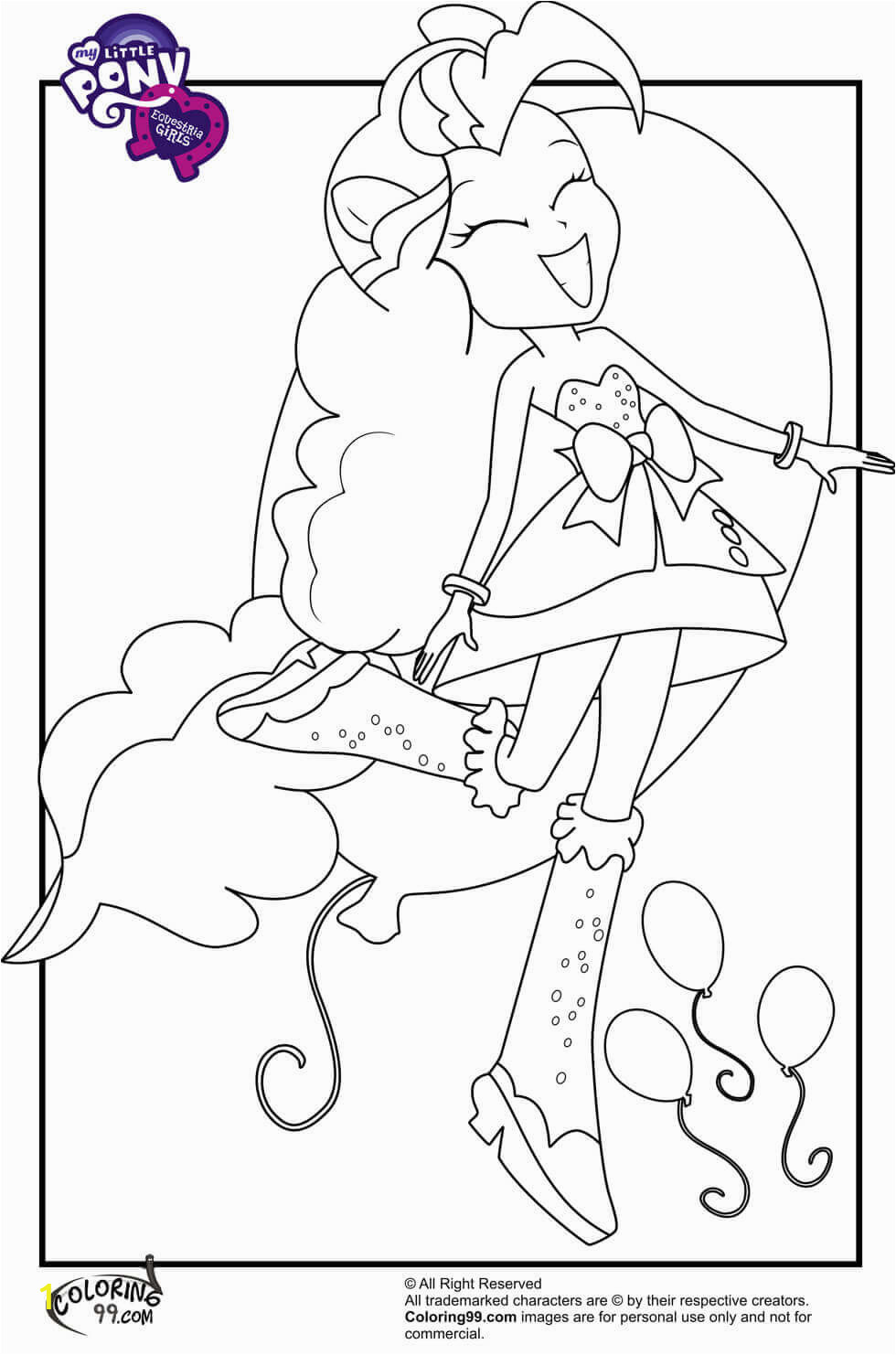 my little pony equestria girls coloring pages