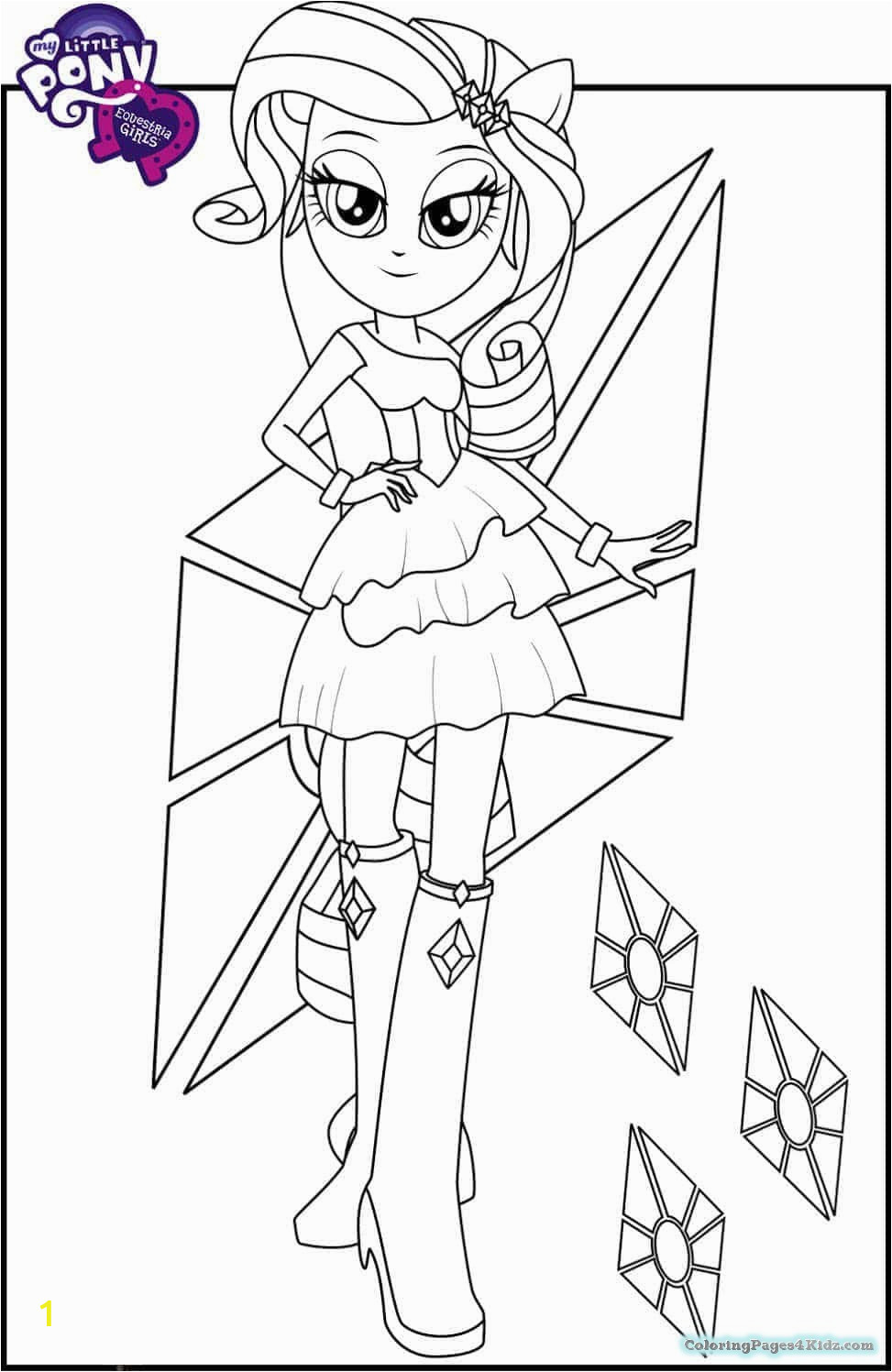 equestria girls coloring pages 1015