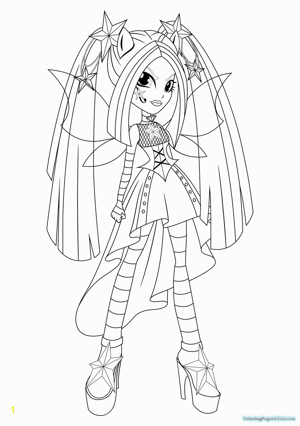 equestria girls rainbow rocks coloring pages 1033