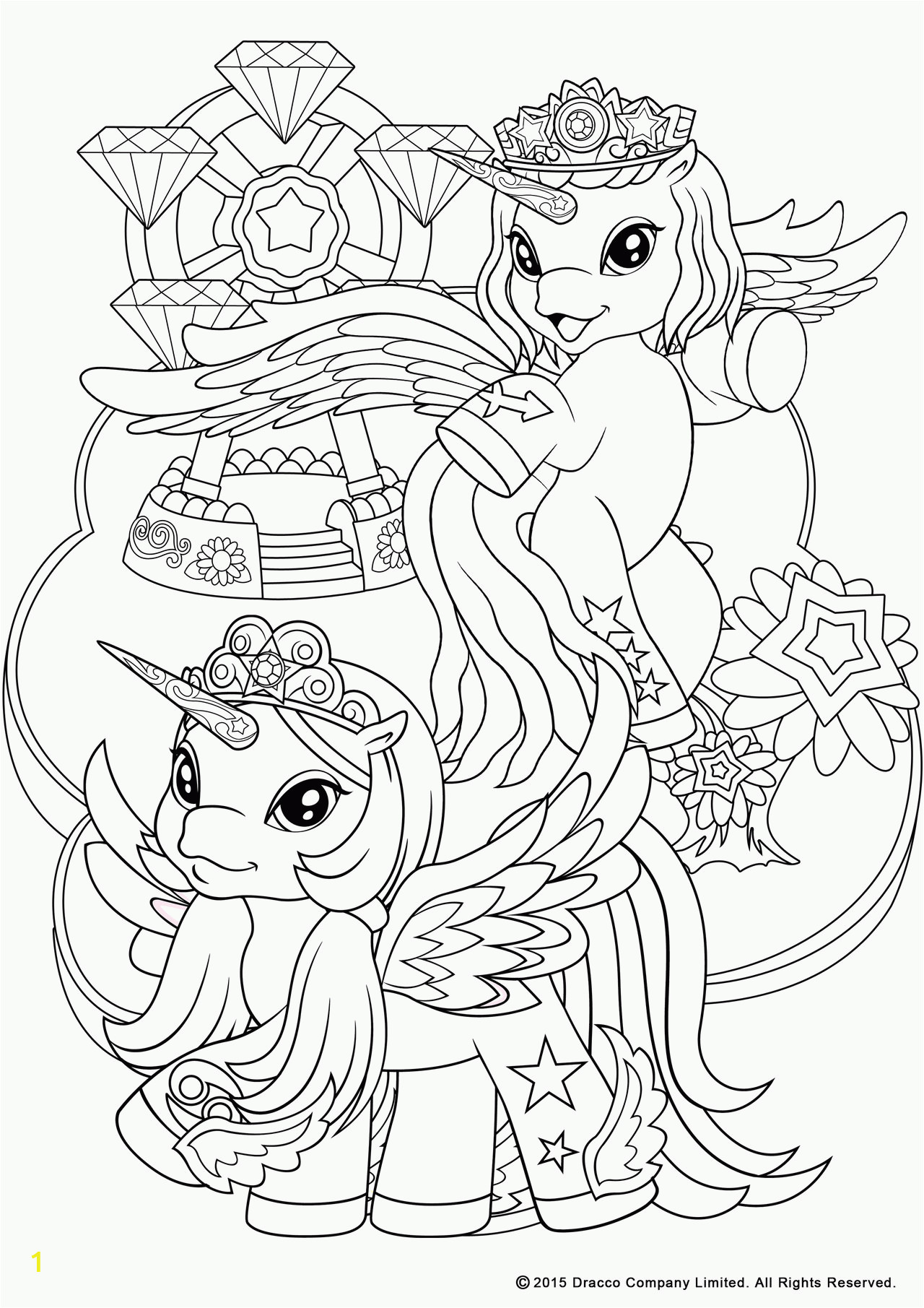 filly coloring pages