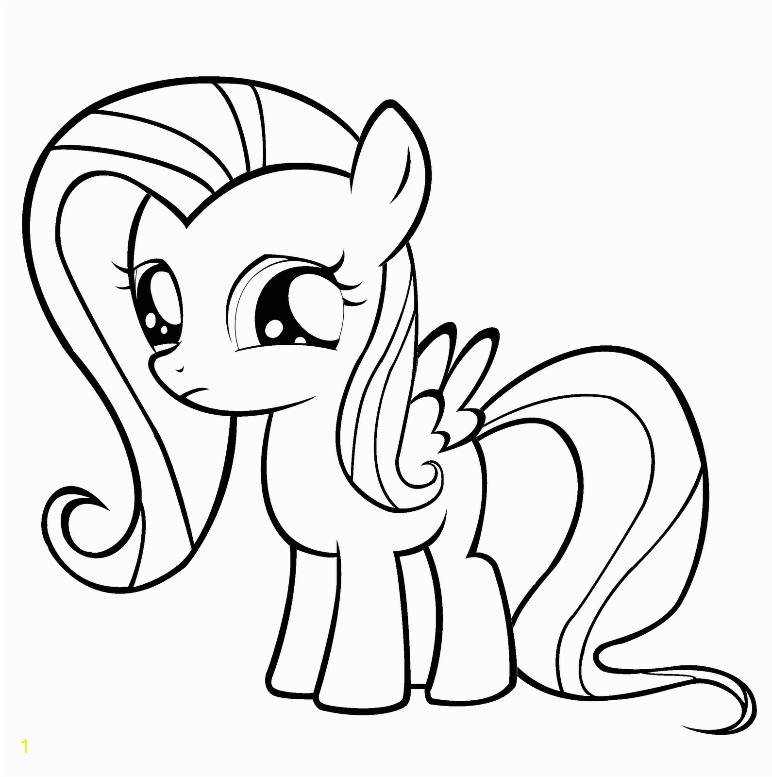 filly coloring pages