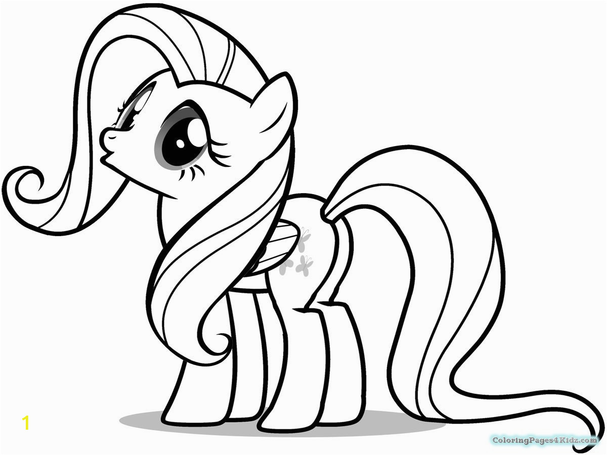 my little pony fluttershy coloring pages 1016