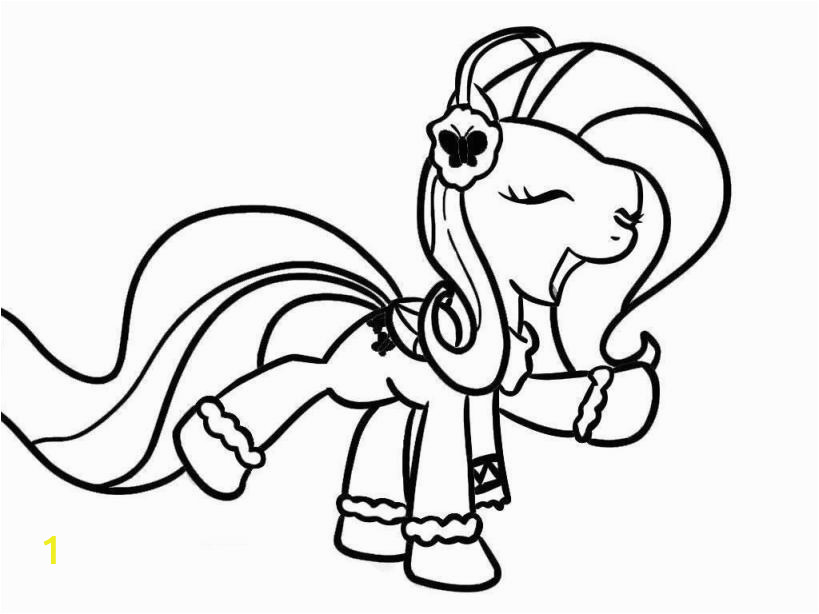 my little pony coloring page