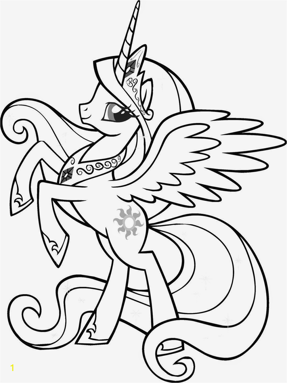 my little pony free printable coloring