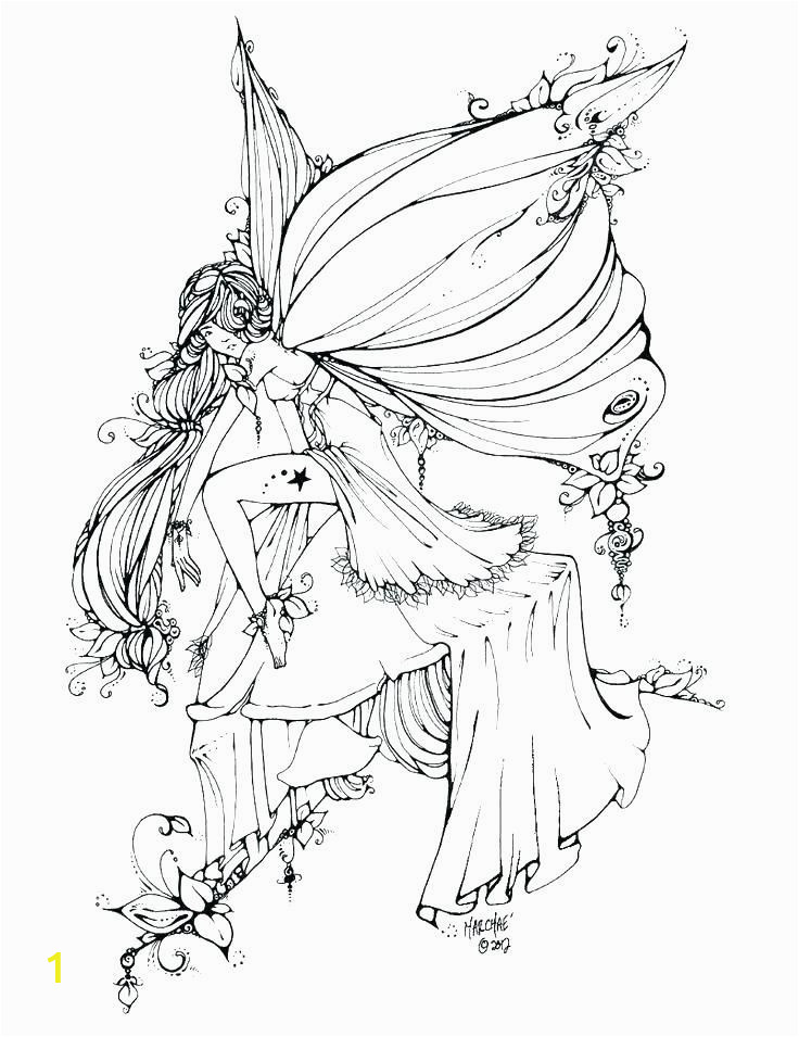 Mythical Creature Fairy Coloring Pages for Adults Fairy Coloring Pages for Adults