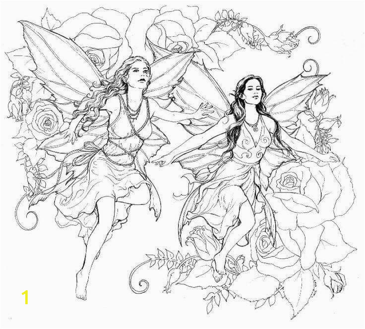 Mythical Creature Fairy Coloring Pages for Adults Printable Fairy Coloring Pages for Adults at Getdrawings