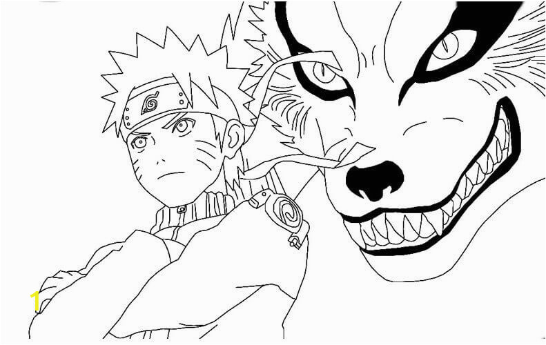 naruto coloring pages