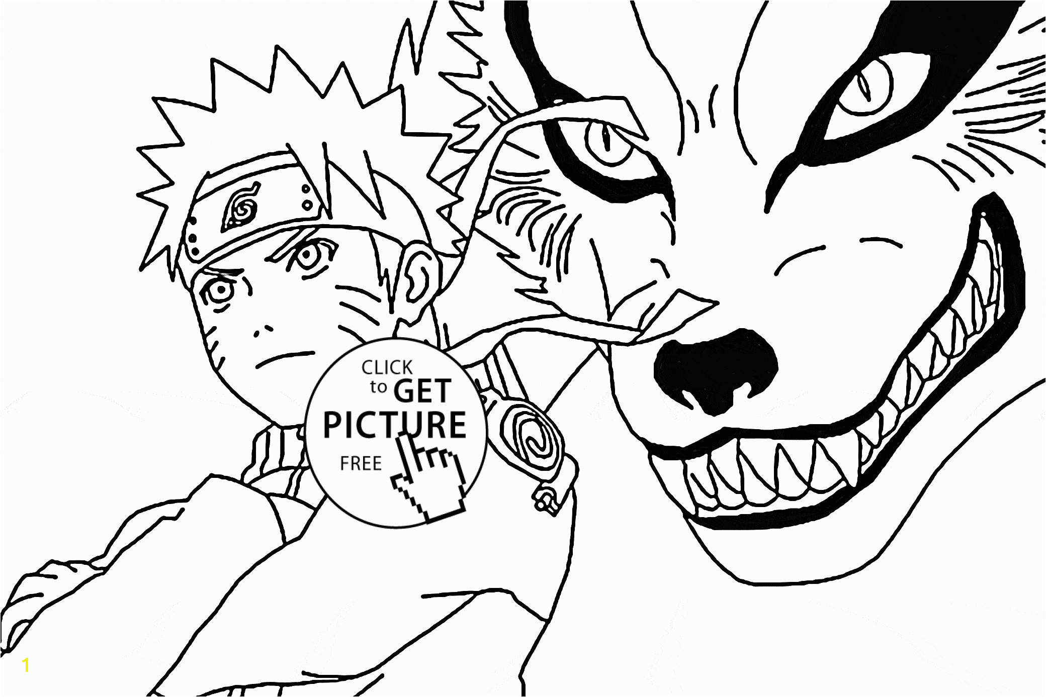 Kids Drawing To Print at GetDrawings from naruto coloring pages nine tailed ...