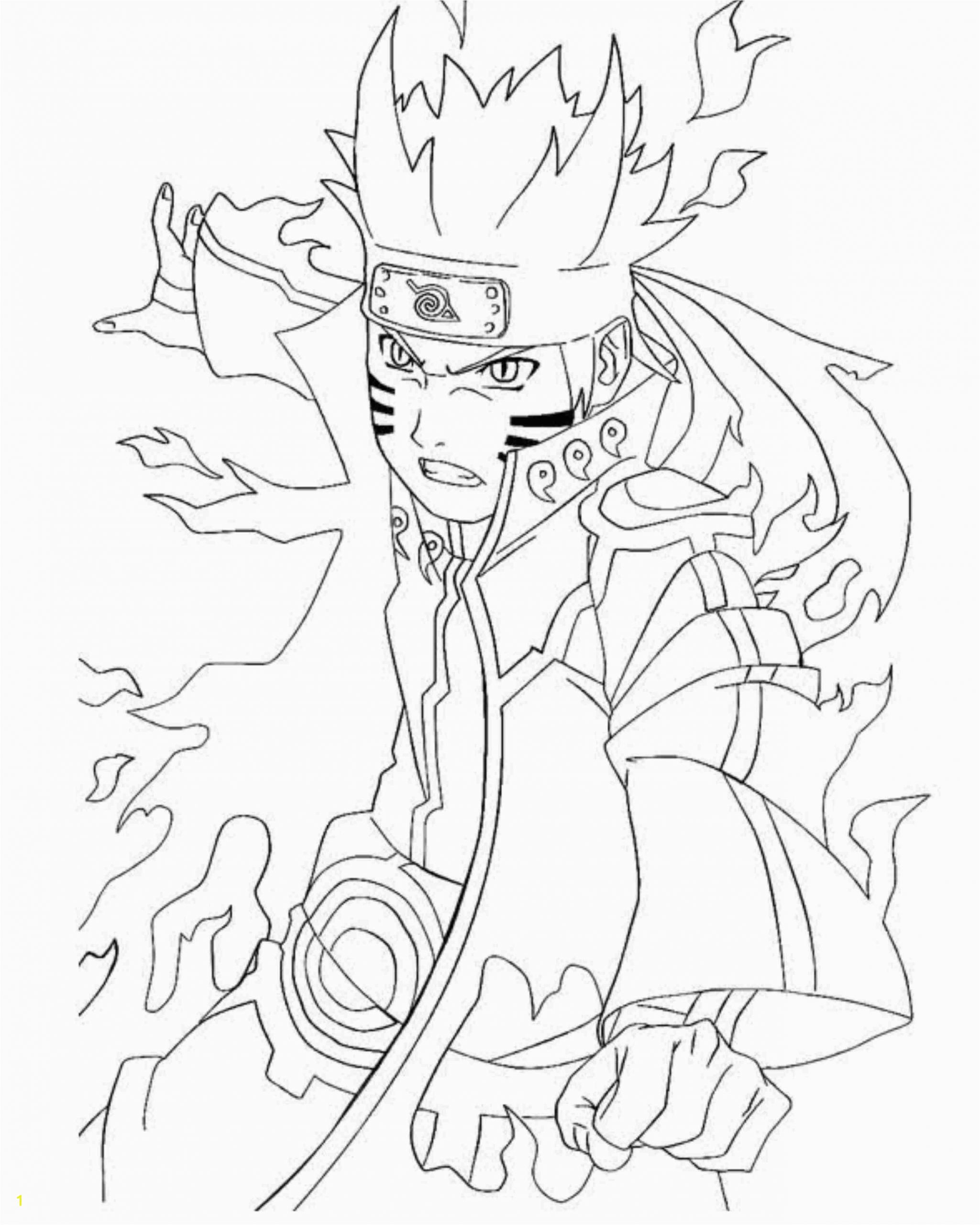 nine tails coloring pages