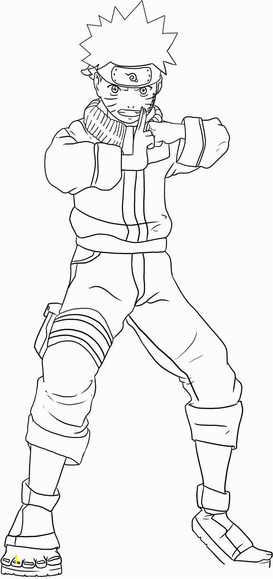 naruto coloring pages