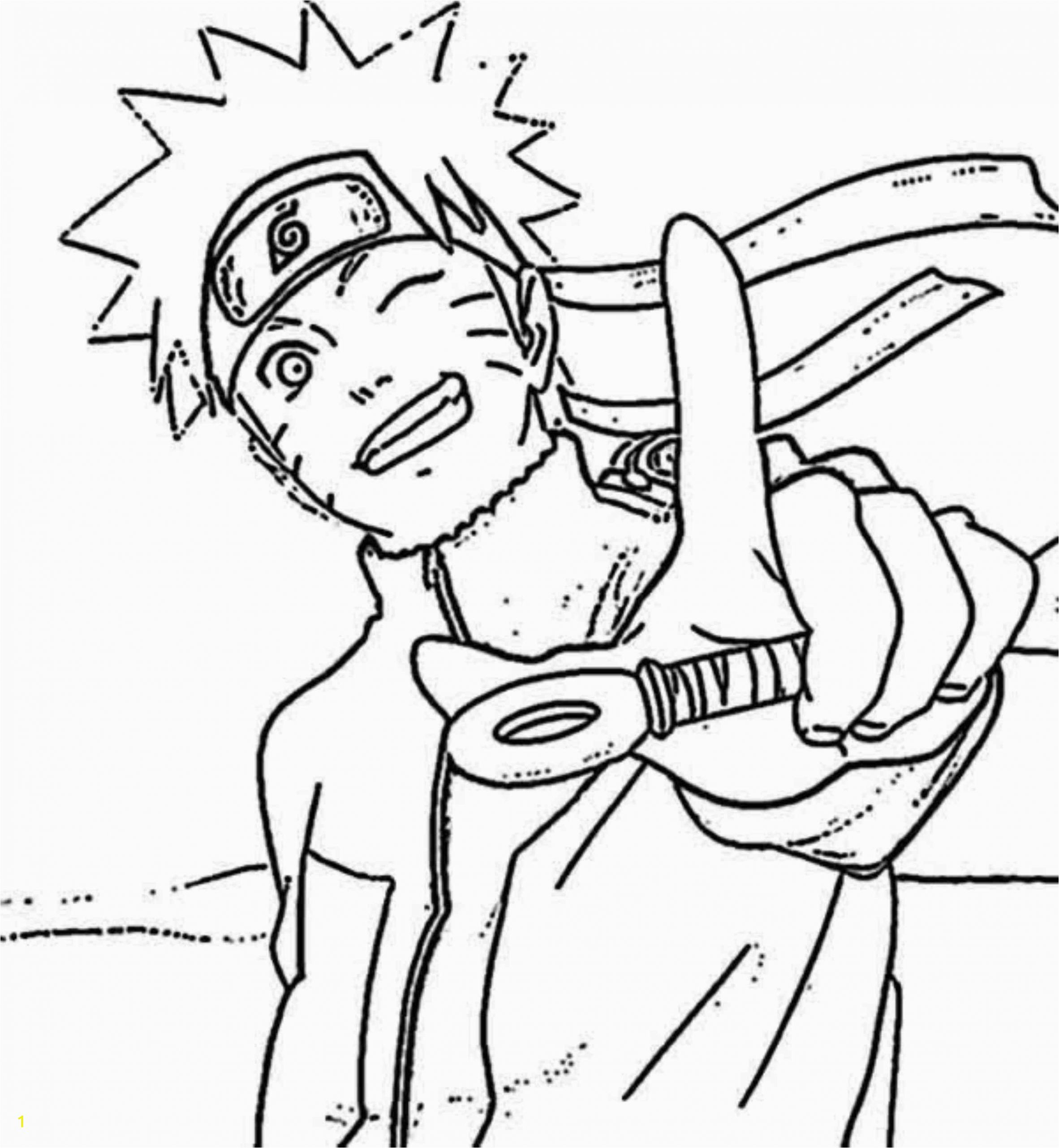 printable naruto coloring pages kids occupied