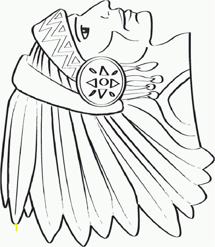 Native American Coloring Pages for Preschoolers Native American Coloring Pages for Children