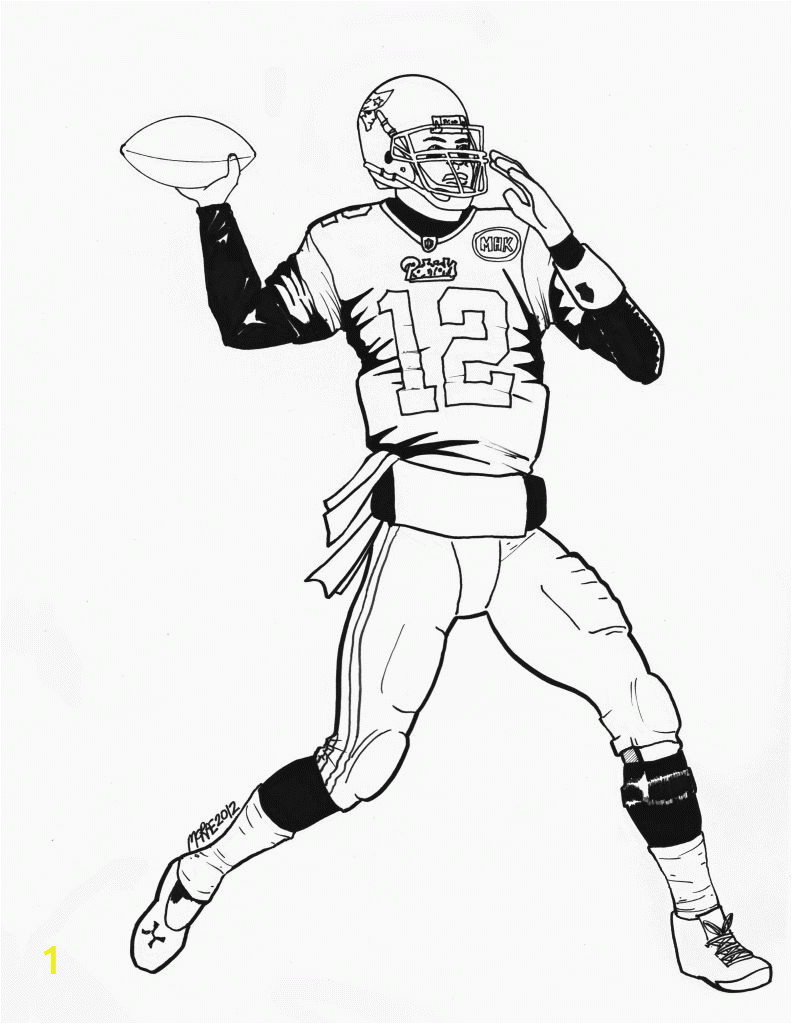 new england patriots coloring pages