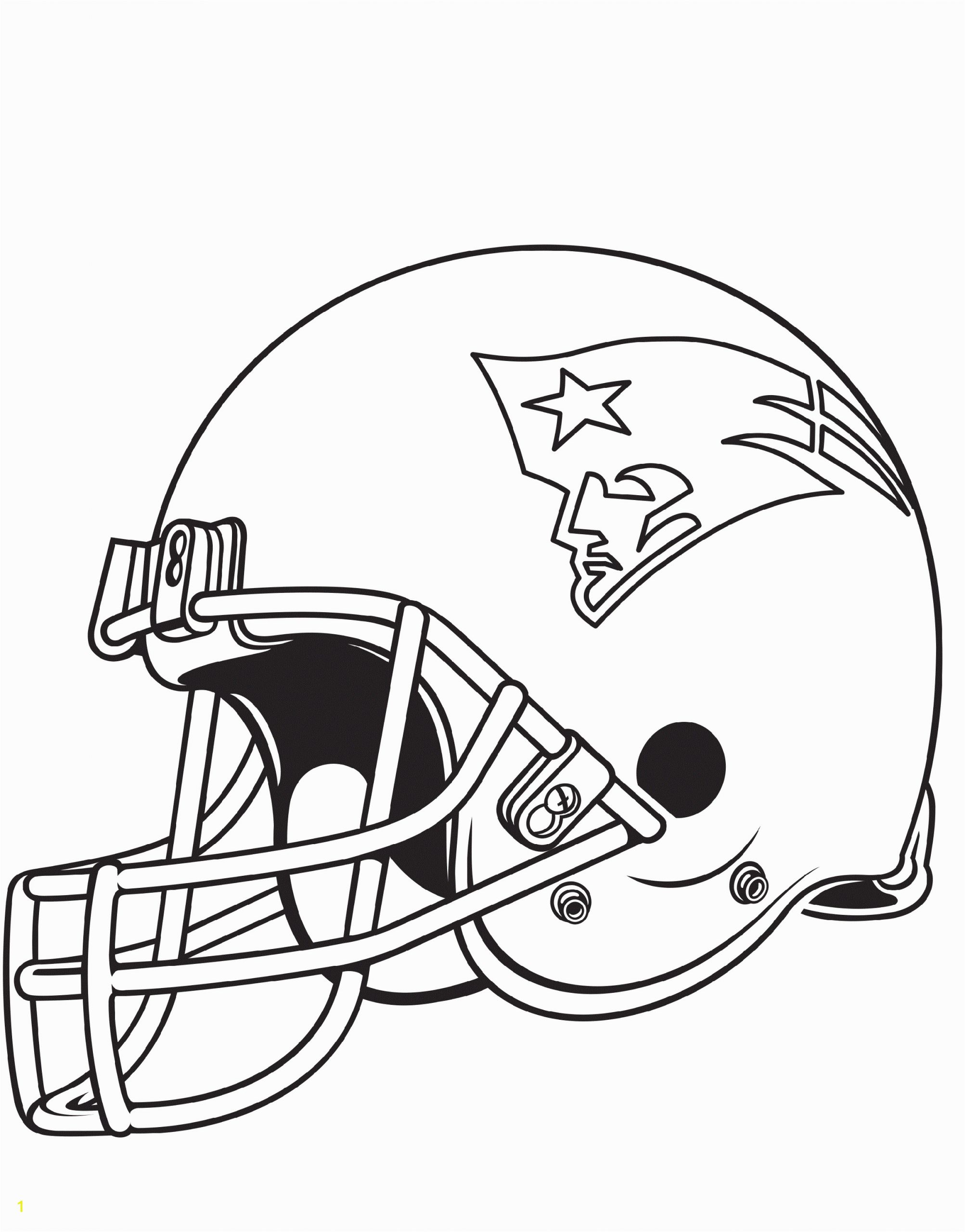 new england patriots coloring pages able