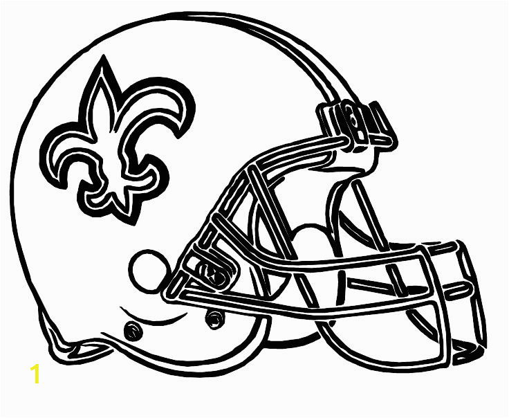 New orleans Saints Logo Coloring Pages Helmet Football Saints New orleans Coloring Pages
