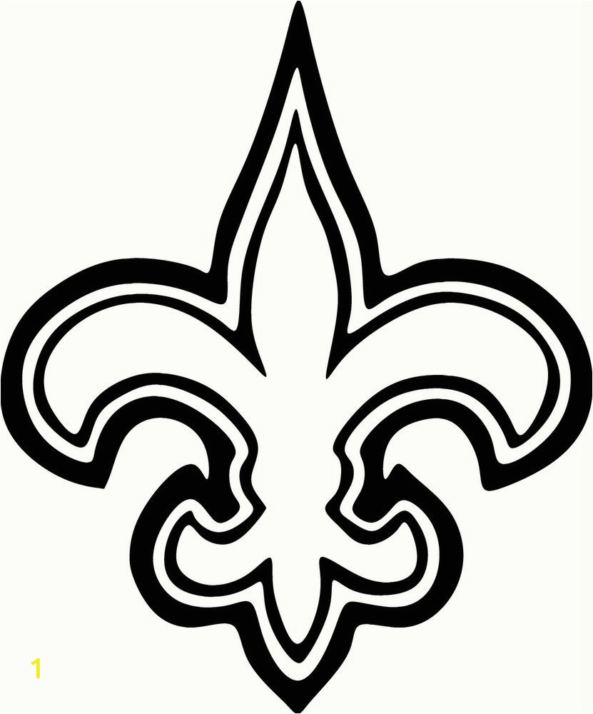 new orleans saints coloring pages