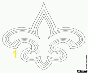 New orleans Saints Logo Coloring Pages New orleans Saints Logo Coloring Page