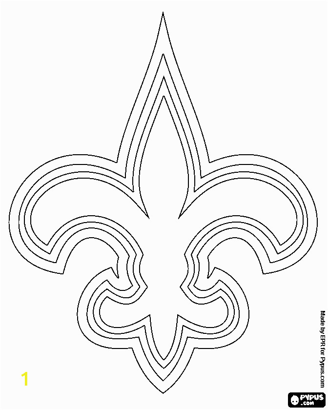 New orleans Saints Logo Coloring Pages New orleans Saints Logo Coloring Pages Sketch Coloring Page
